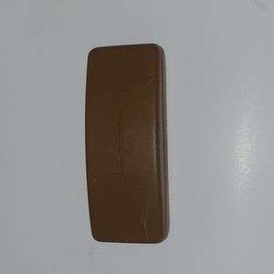 Tommy Bahama Brown Leather Glasses Case